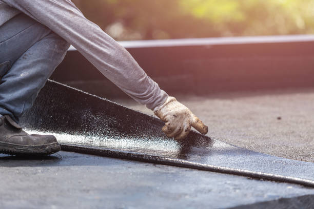 Professional Crawl Space Encapsulation technician working in Ridge, NY